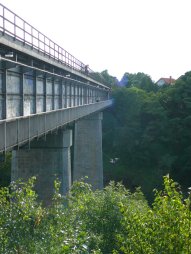 2009-07-25 - Třebíč - Borovinský most - Kienova houpačka