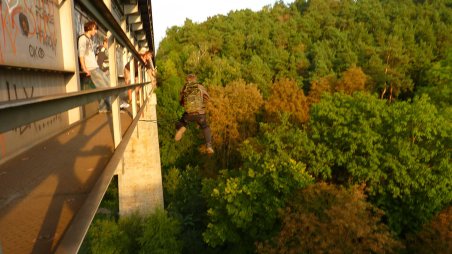 2009-09-15 - Třebíč - Borovinský most - Kienova houpačka