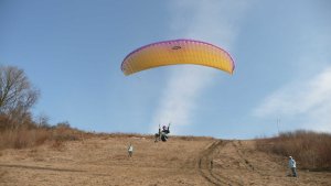 2011-03-05 - Hodkovice nad Mohelkou - Hodkovická hrana - Paragliding
