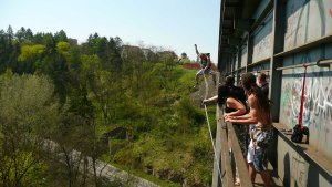 2011-04-23 - Třebíč - Borovinský most - Kienova houpačka