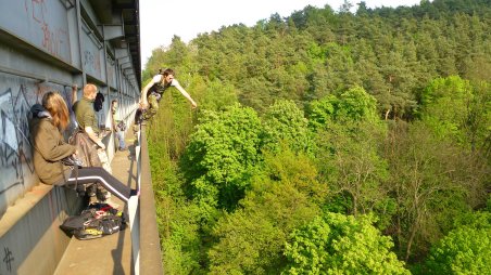 2011-05-01 - Třebíč - Borovinský most - Kienova houpačka