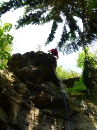 2011-05-23 - Stařeč - Převis u Starče - Lezení