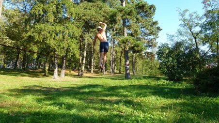 2011-10-02 - Třebíč - Hrádek - Slackline