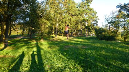 2011-10-02 - Třebíč - Hrádek - Slackline