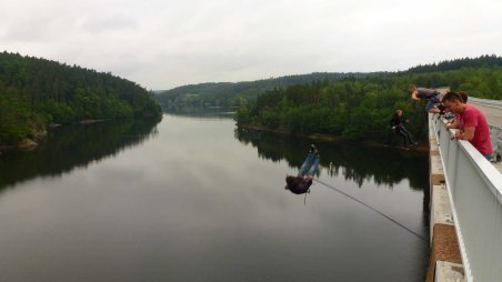 2012-06-10 - Dalešická přehrada - Stropešínský most - Kienova houpačka