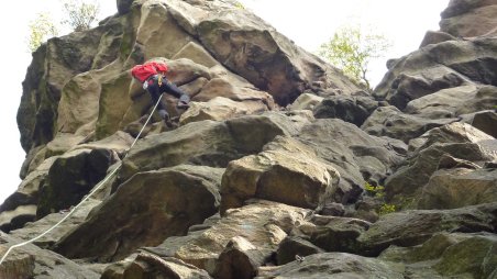 2012-10-01 - Žďárské vrchy - Čtyři palice - Paličatá - Lezení