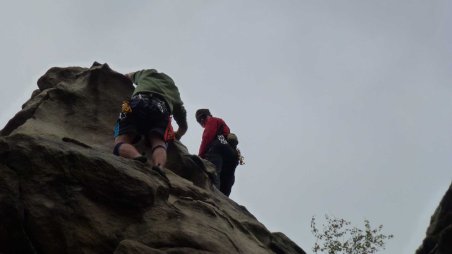 2012-10-01 - Žďárské vrchy - Čtyři palice - Paličatá - Lezení