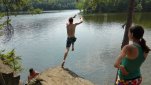 ZOBRAZIT fotky proběhlé akce:
2013-07-14 - Dalešická přehrada - Lavičky - Cliff Diving