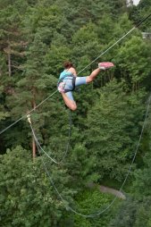 2014-07-27 - Třebíč - Borovinský most - Rope Jumping