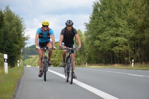 Přejezd České republiky na horských kolech