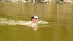 ZOBRAZIT fotky proběhlé akce:
Plavání 15 km: Dalešická přehrada [Nedokončeno]
První pokus o přeplavání 15 km přes Dalešickou přehradu jsem vzdal po 4 km kvůli velmi studené vodě.