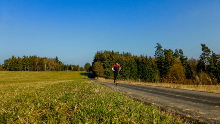 Běh 52 km: Bílý kříž - Vranovská přehrada