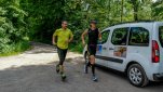 ZOBRAZIT fotky proběhlé akce:
Běh 300 km: Lysá hora (Beskydy) - Třebíč
Další limit pokořen! Z Lysé hory v Beskydech jsem vyběhl v sobotu ráno ve 4 hodiny a do Třebíče na Karlovo náměstí jsem doběhl v pondělí hodinu po půlnoci. Celá trať měřila 300 km a uběhl jsem ji přesně za 45 hodin.
