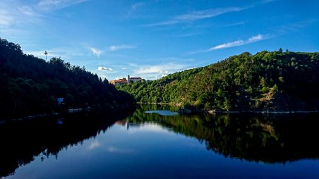 Cyklistika 112 km: Kontrola začátku Vranovské přehrady