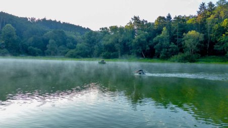 Plavání 25 km: Vranovská přehrada