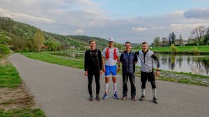 Běh 402 km: Česká republika z jihu na sever