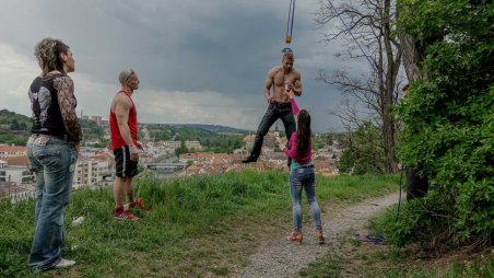 2017-05-14 - Třebíč - Hrádek - Suspension