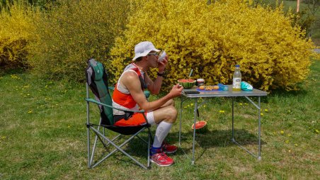 Běh 1035 km: Slovensko - Česko z východu na západ