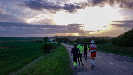 Běh 1035 km: Slovensko - Česko z východu na západ