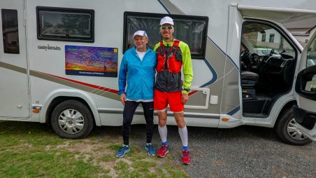 Běh 1035 km: Slovensko - Česko z východu na západ