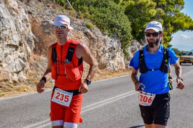 První den závodu Spartathlon 2019