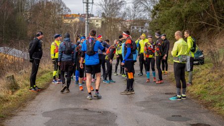Běh 41 km: Vánoční maraton z Jihlavy do Třebíče 2019