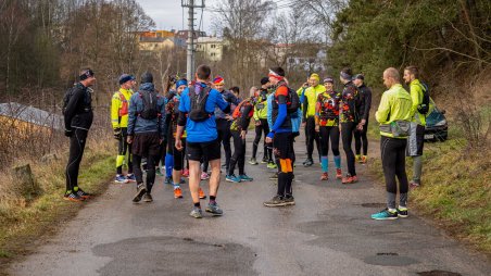 Vánoční maraton z Jihlavy do Třebíče 2019