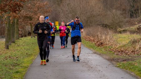 Běh 41 km: Vánoční maraton z Jihlavy do Třebíče 2019