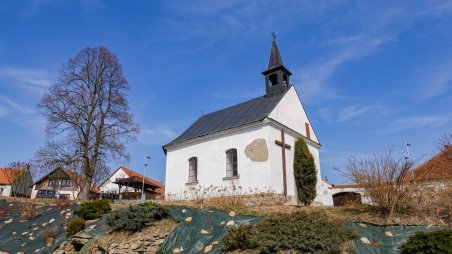 Kaple sv. Martina v obci Jezdovice