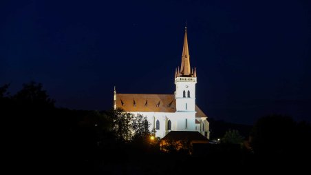 Kostel sv. Jakuba Většího v obci Konice