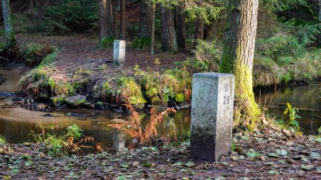 Nejsevernější bod Rakouska na česko-rakouské státní hranici