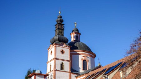 Kostel sv. Hippolyta v městské části Znojmo - Hradiště