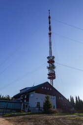 Televizní vysílač na vrcholu Javořice
