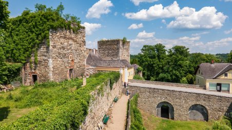 Jihovýchodní hradby města Drosendorf (Drozdovice)