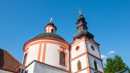 Kostel sv. Hippolyta v městské části Znojmo-Hradiště