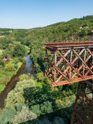 Původní Ivančický viadukt - Železňák - Technická památka