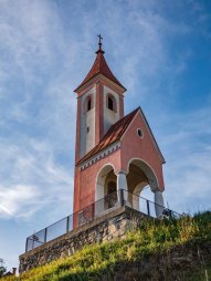 Kaple v obci Weikertschlag an der Thaya
