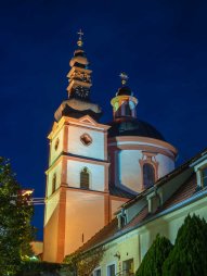 Kostel sv. Hyppolita v městské části Znojmo-Hradiště