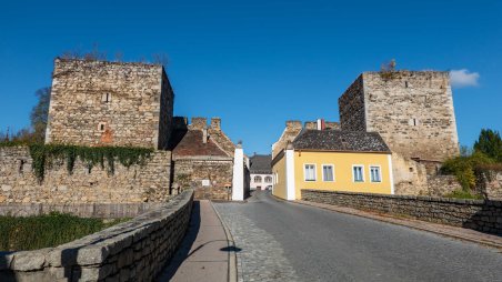 Jihovýchodní hradby města Drosendorf (Drozdovice)