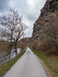 Hamerské vrásy u obce Vranov nad Dyjí