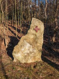 12. zastavení křížové cesty Kostelní Vydří