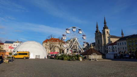 Masarykovo náměstí ve městě Jihlava